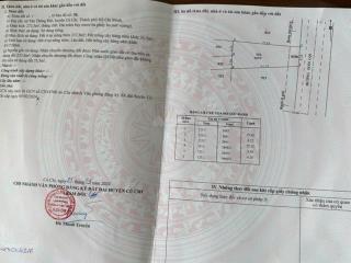 Bán nhà vườn suối lội, xã tân thông hội, gần chợ, 8x34=273m2, sổ hồng riêng, khu dân cư, giá 985tr