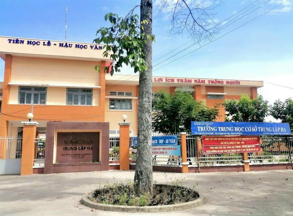 Bán thổ cư cạnh kcn tây bắc, bv đa khoa củ chi, 125m2, shr, 1 tỷ 050