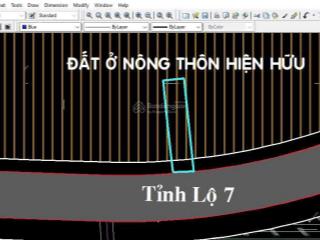 Mặt tiền tỉnh lộ 7, củ chi hàng f0, dt 5x30 = 150m2, sổ hồng riêng, 2 tỷ 2, thương lượng chính chủ