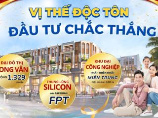Siêu phẩm nhà phố đỉnh nhất miền trung. cơ hội x3x5 tài sản khủng nhất. mua 1, ăn cả đời