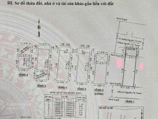 Mt nguyễn chí thanh  q. 11, nhà mới xây 5 tầng, 59.4m2 dts 235m giá 15 tỷ tl