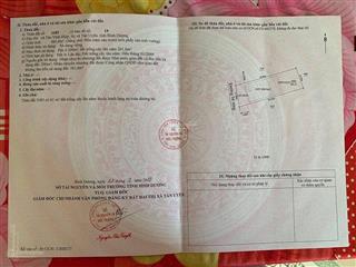 Cần bán đất mặt đường bê tông 6m tân vĩnh hiệp tân uyên bình dương. dt 12,3x39 thổ cư 200m, 4,2 tỷ