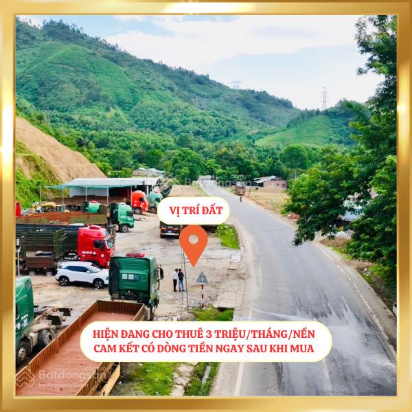 Đất nền mặt tiền quốc lộ giá chỉ 555 triệu. sổ đỏ sẵn tay, cơ hội hiếm