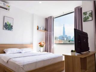 Cao tối đa! hầm 6 tầng (13 chdv+vp), ngang lớn 7,7m  sd~ 500m2 hxh nguyễn cửu vân, bt giá 40 tỷ tl