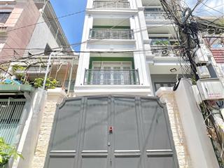 Mới tinh! xe hơi tận nhà nơ trang long, p7, bt. dt 4x20  80m2 (vuông vức)  4 tầng chỉ 12,6 tỷ tl