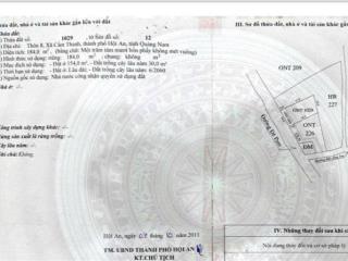 Mặt tiền đê pam ngang 10m gần rừng dừa 7 mẫu hội an