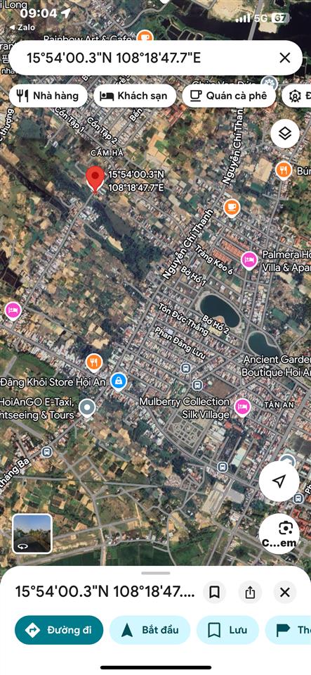 Mặt tiền cây xăng duy dũng ( đường bầu ốc hạ) hội an