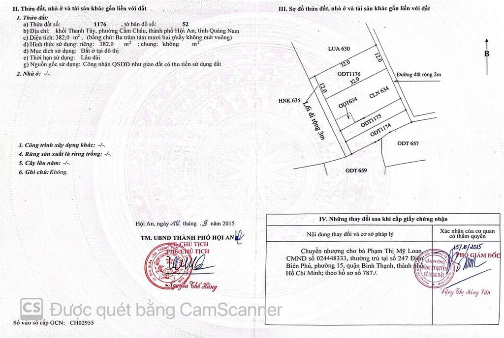 Villa view lúa trực diện cẩm châu