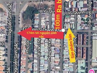Bán lô đất mặt quay ra biển cách biển 100m sát ngay nguyễn tất thành. ngang 6m rất đẹp liên chiểu