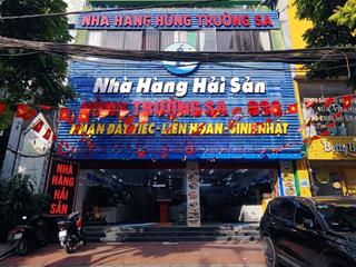 Mặt bằng kinh doanh mặt phố yên lãng mặt tiền 8m. dt 100m2 x 3 tầng. phù hợp nhà hàng, showroom
