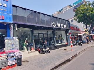 Cho thuê mặt bằng kinh doanh mặt phố phạm ngọc thạch đống đa dt 140m2, mặt tiền 9m, nhận diện tốt