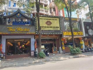 Mặt bằng mặt phố trung hòa 150m2 x 5 tầng. mt 6m. thang máy. vị trí đẹp. setup nhà hàng cực chuẩn