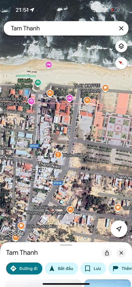 Cần bán lô đất biển tam thanh khu ăn đêm biển tam thanh