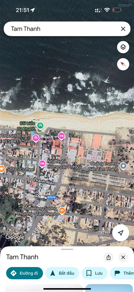 Cần bán lô đất biển tam thanh khu ăn đêm biển tam thanh