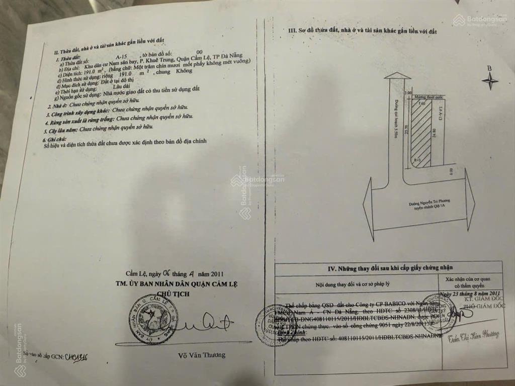 Cần bán nhà 2 mặt tiền đường lê đại hành, sát sân bay đà nẵng
