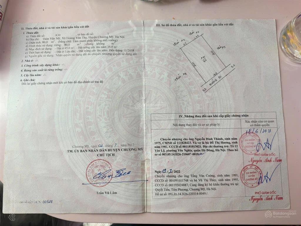 80m2 tái định cư hoàng văn thụ