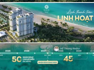 2,3 tỷ sở hữu căn hộ biển maia resort hồ tràm  the grand (full nội thất), tt chỉ 50% nhận nhà