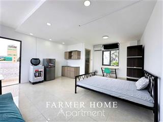Thuê phòng ban công cực thoáng, máy giặt riêng. 40m2 ngay bùi hữu nghĩa gần chợ bà chiểu