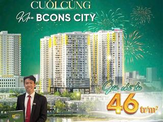 Bcons city  tháp green diamond nhận booking nằm kế làng đh, ga metro, ck 6%, cơ hội trúng mazda 6