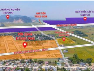 Mb2248 đông phú, thanh hóa mặt tiền 6m dt 120m2 giá 1,33 tỷ