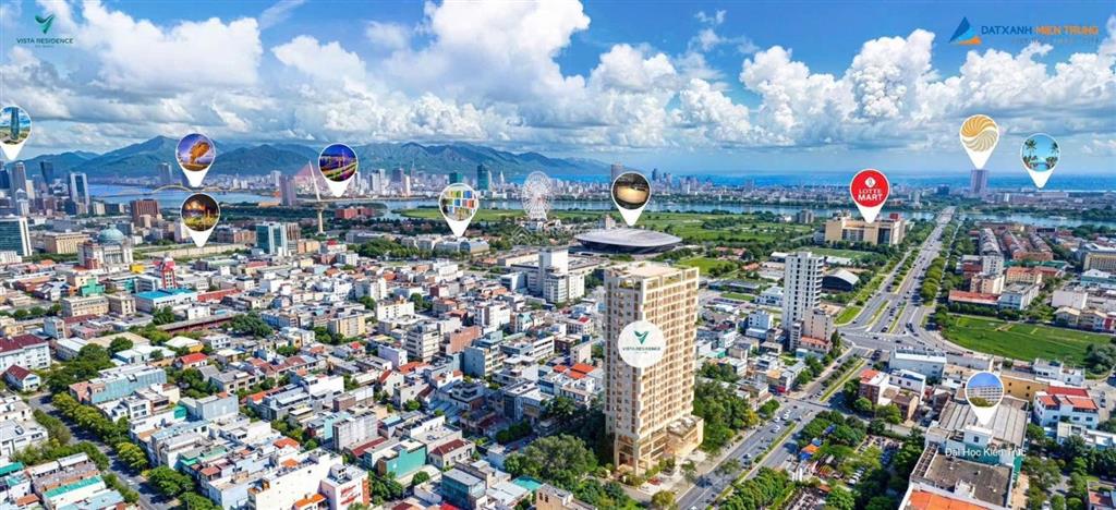 Cực phẩm căn góc cuối cùng của tòa chung cư vista, view trực diện sông hàn, tiện ích trong tầm tay