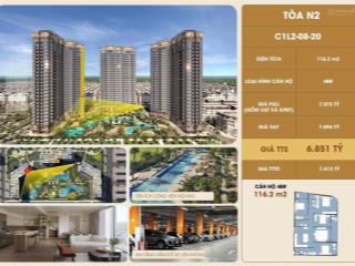 Độc quyền căn 4 phòng ngủ kính cong rẻ nhất dự án masteri trinity square