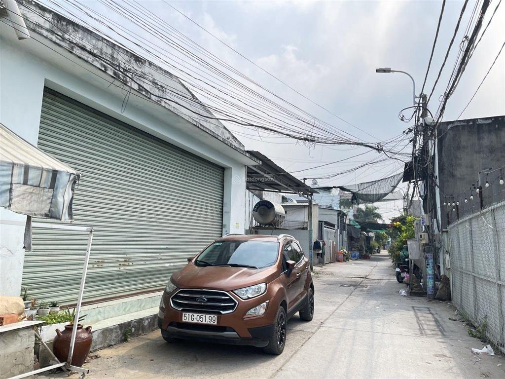 Bán kho xưởng trống 422m2 (16x27m) ngay chợ bình thành hẻm xe tải 8m giá chỉ 15,3 tỷ