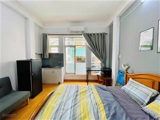 Chdv studio ban công, full nt, cho thuê ngay ngã 5 cống quỳnh, q1  thuận tiện đi chợ bến thành