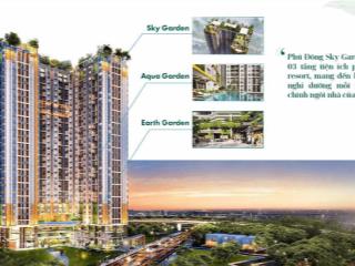 Bán căn hộ duplex 3pn, 3wc, 4,3 tỷ, 104m2 tại phú đông sky garden, dĩ an, bình dương
