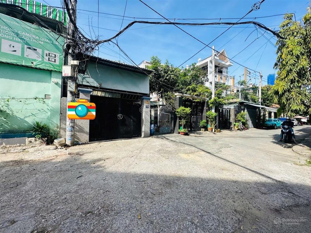 Bán đất (tặng nhà cũ)hẻm xe hơi .đường linh trung(ngang 5.5m)dt 186m2. vị trí kinh doanh sầm uất