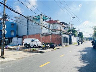 Mặt tiền đường số 6  phường trường thọ  tp. thủ đức. bán lô đất dt 63.5m2 (ngang 5.2m)
