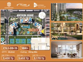 Căn 1pn + masteri trinity square  không gian sống xanh giữa lõi đô thị