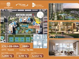 Siêu phẩm 2pn + masteri trinity square, không gian sống đẳng cấp