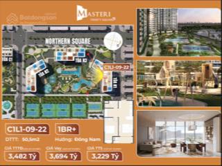 Căn 1pn + view siêu đẹp  khác biệt giữa lòng masteri trinity square