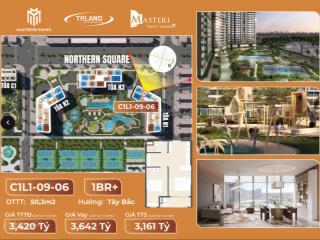 Căn 1pn + view ngoại khu biệt thự & công viên, giá chỉ 3,1 tỷ
