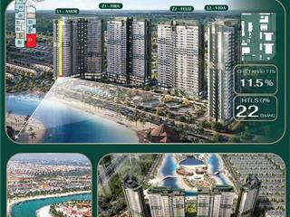 Độc quyền căn 3pn góc view hồ tạo sóng tại lumiere spring bay