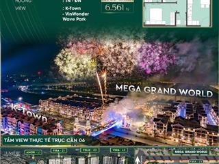 Siêu phẩm căn 2n+ góc view ktown  hồ tạo sóng tại lumiere spring bay