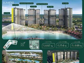 Siêu phẩm căn 2pn + view mega grandword tại lumiere spring bay  khu nghỉ dưỡng cao cấp bậc nhất