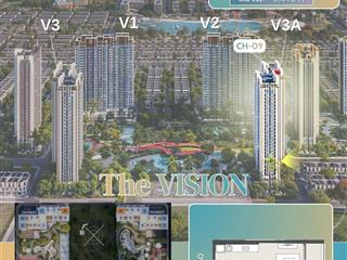 Chỉ từ 3,0 tỷ  sở hữu ngay căn 1pn+ duy nhất view nội khu  the vision tại masteri era landmark