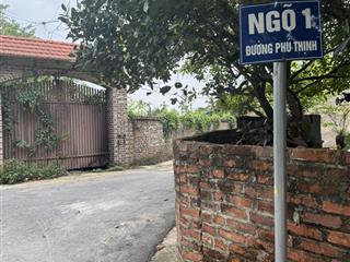 Bán đất tại phú thịnh, minh phú, sóc sơn, hà nội, 7,65 tỷ, 367 m2