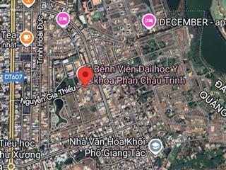 Bán đất tại nguyễn gia thiều, 9,9 tỷ, 290m2, đối diện viện y phan châu trinh, điện bàn, đà nẵng