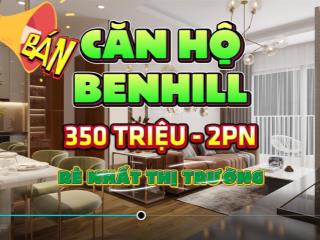 Bán chung cư benhill thuận an, căn hộ giá tốt nhất khu vực chỉ 26 triệu/m², nhận nhà ngay