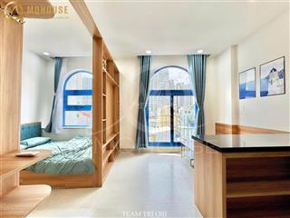Chdv 1pn, tách bếp, balcony, 45m2, full nt. (khoá vân tay, thang máy)