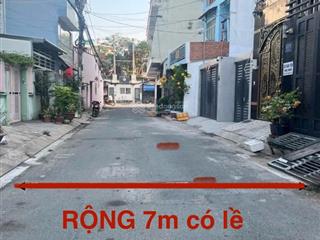 Bán nhà tô hiệu, 76m2, hẻm 7m ô tô tránh, giá chỉ 6.6 tỷ