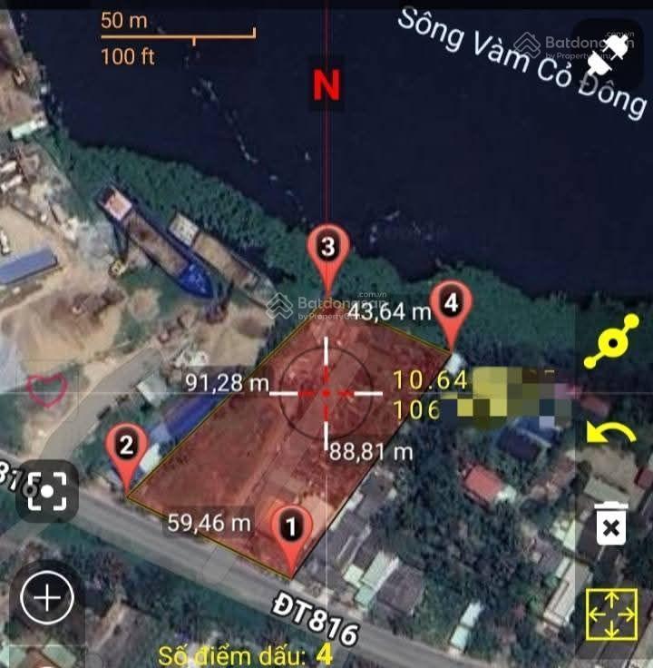 Hàng xây kho xưởng, bãi cát đá, đóng tàu 4000 m2 full đất tmdv. gốc đất thổ cư
