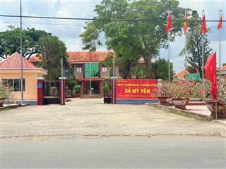 Bán 400m2 đất thổ cư mặt tiền đường nhựa 6m tại ấp 7, xã mỹ yên, bến lức, long an. ( tỉnh tây ninh
