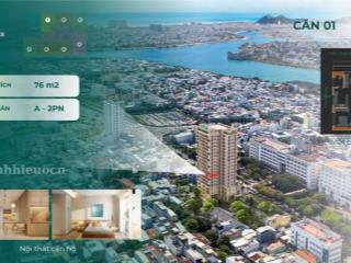 Căn góc 2pn  2 mặt view trung tâm đà nẵng  giá tốt