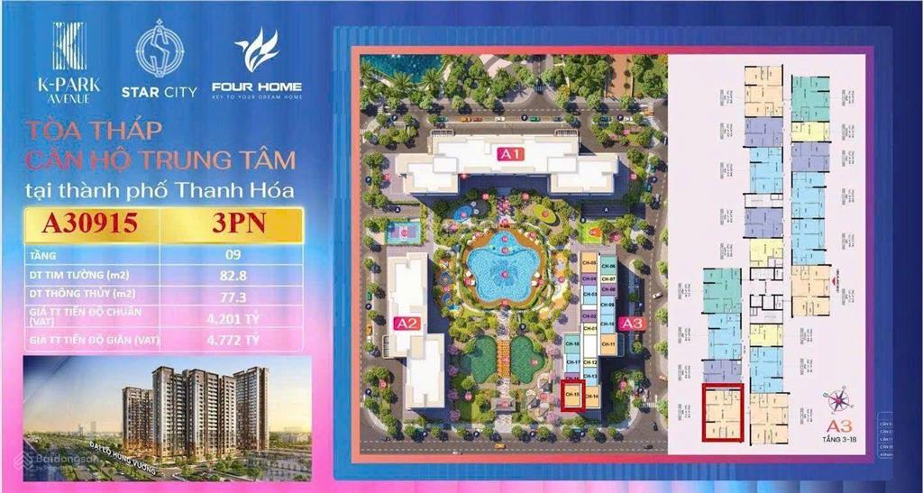 Chung cư cao cấp số 1 tại thanh hoá
