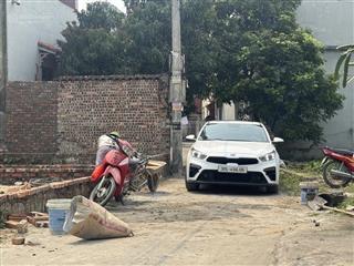 88m2  khê nữ, nguyên khê, đông anh ngõ thông bàn cờ oto vào tận đất ngay bìa làng 6,4 tỷ