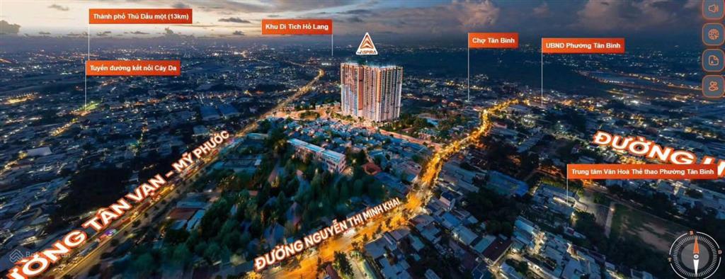 Thuê nhà 6,8 triệu/th bằng 15 tháng tt the aspira, booking ck ngày 3%, giá chỉ 2tỷ580 căn 2pn, 2wc